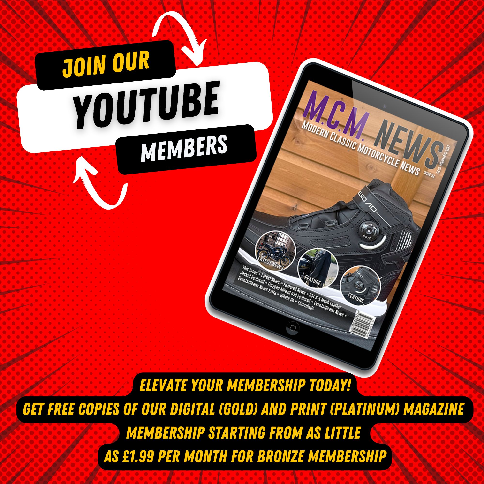 Join Our YouTube Members Channel
