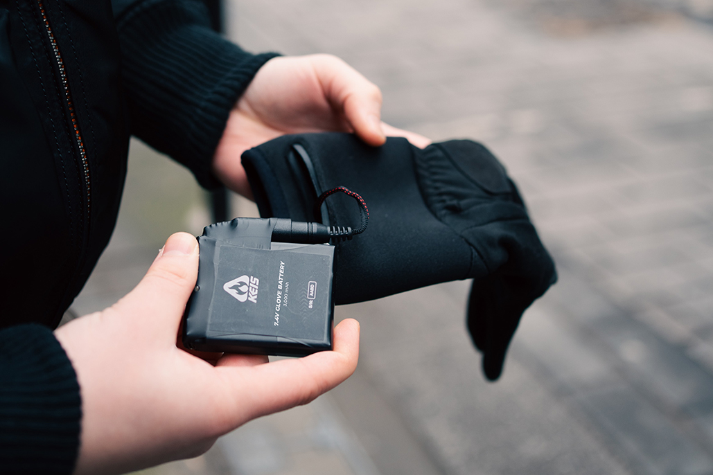 Warmer for longer with new KEIS battery set