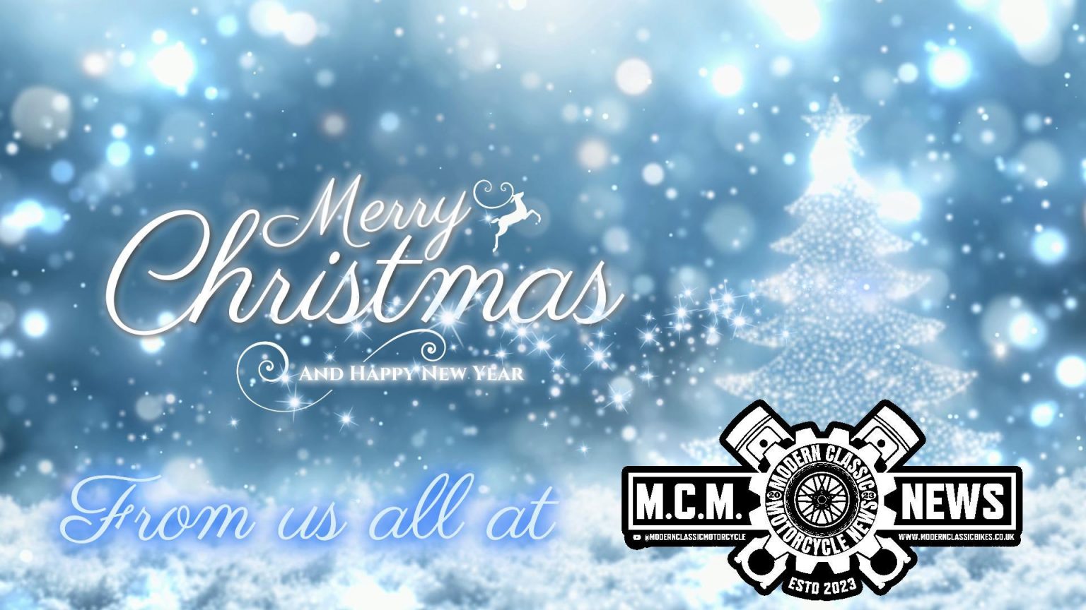 🎄✨ Merry Christmas & Happy New Year From Modern Classic Motorcycle News ✨🎄