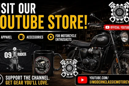 Visit The Official Modern Classic Motorcycle News Youtube Store