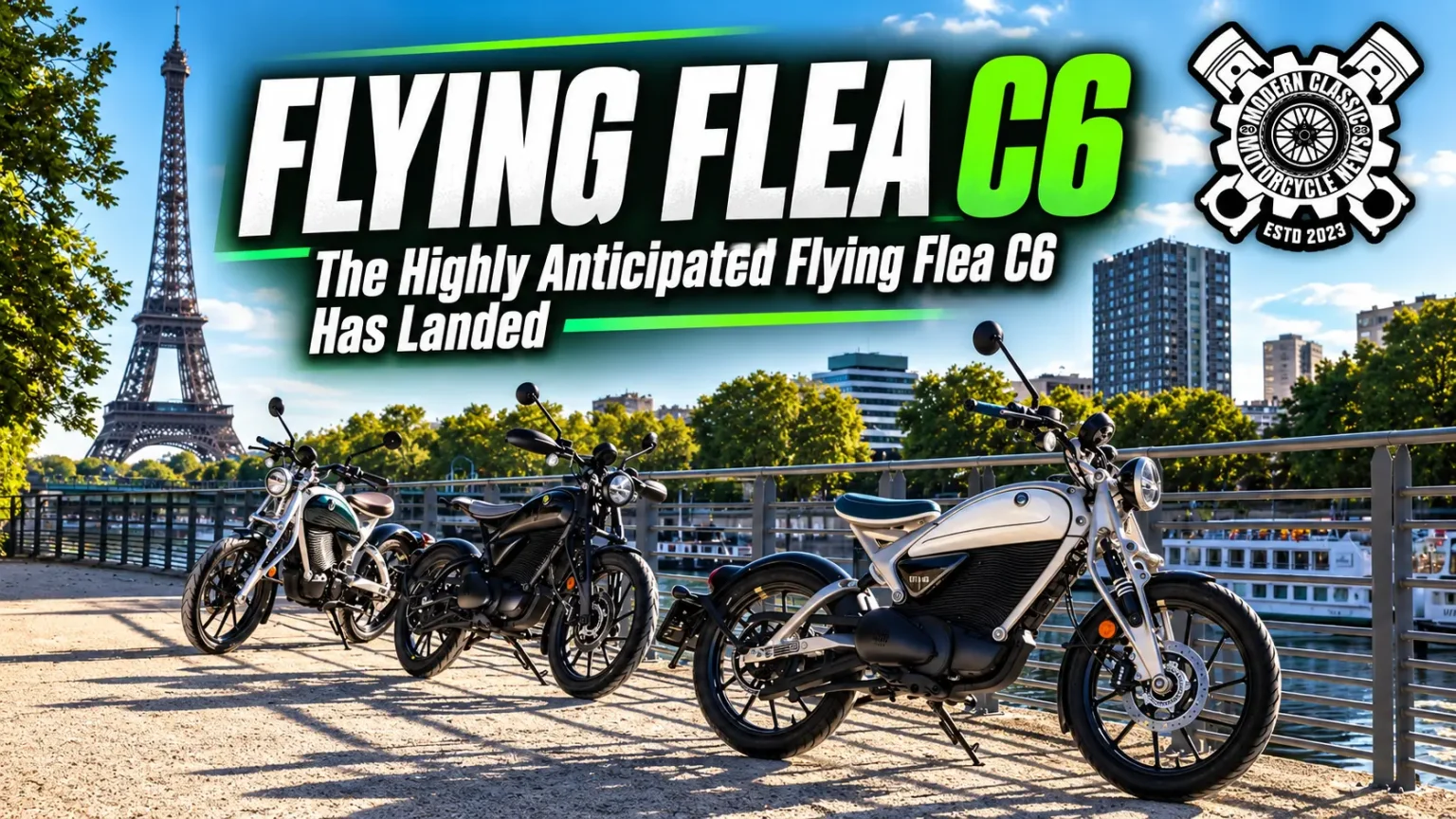 Flying Flea C6 Has Landed! | A New Chapter In Modern Classic Motorcycling