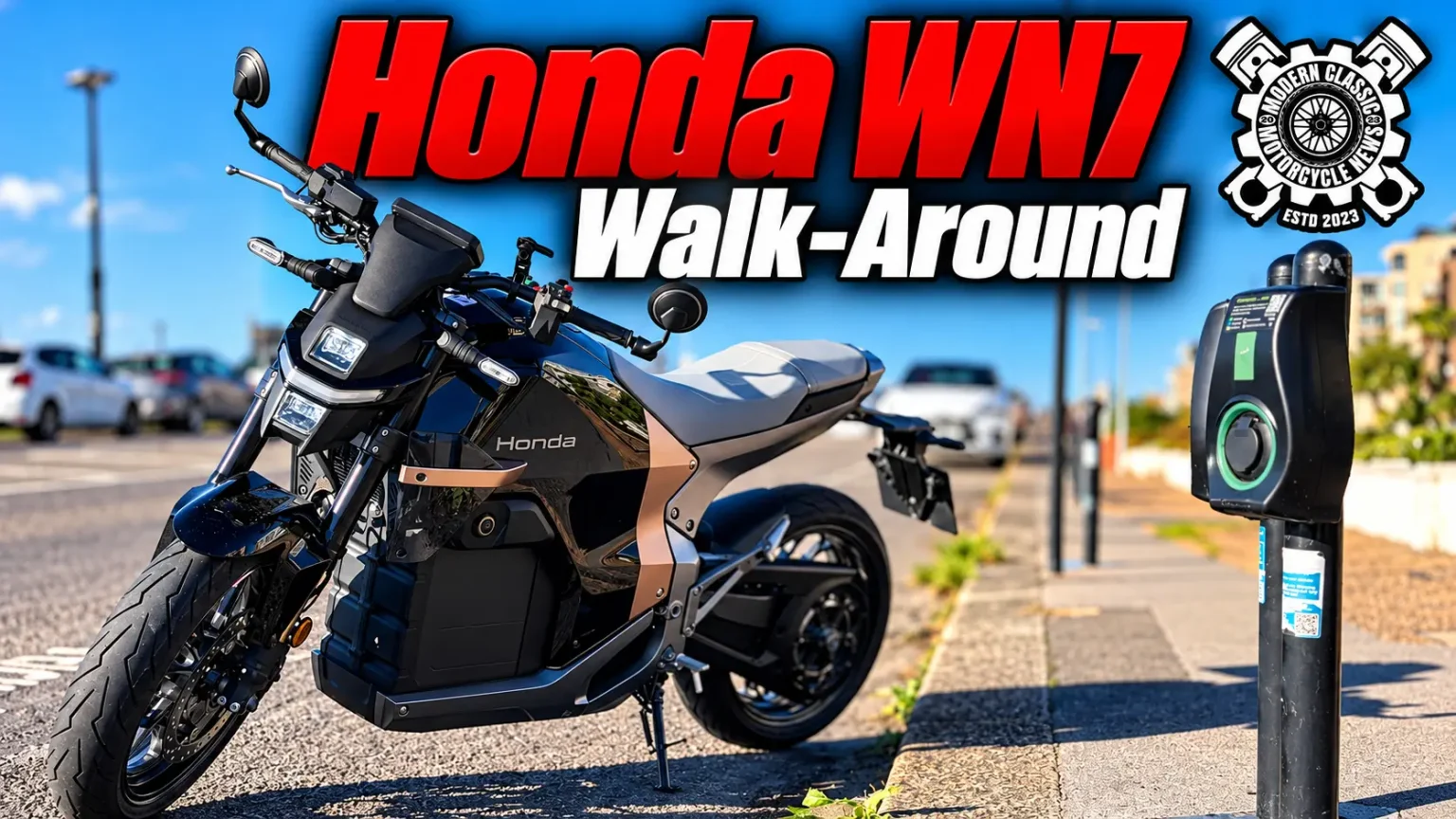 Honda Wn7 Walk-Around | Honda’s Electric Motorcycle Up Close