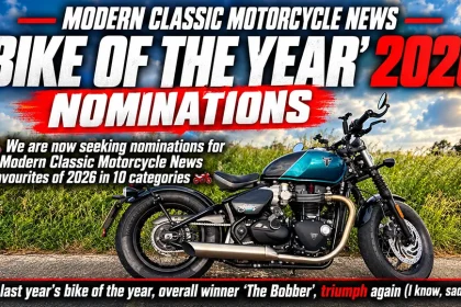Modern Classic Motorcycle News - 'bike Of The Year' 2026 - Nominations